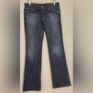 Lucky Brand Sundown Bootcut Denim Jeans Sz27 Womens Yellowstone